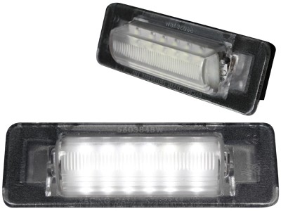 LED Licenceplateplaat lightning Mercedes Benz W210 / W202 (95-01)