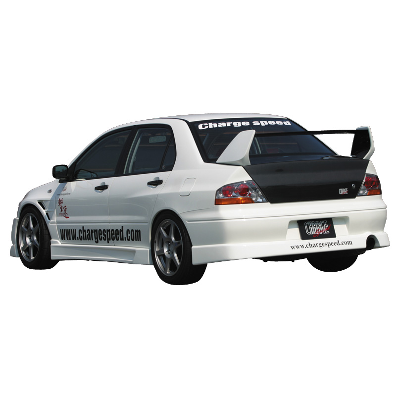Chargespeed Achterbumperskirt  Mitsubishi Lancer EVO 7/8 CT9A (FRP)