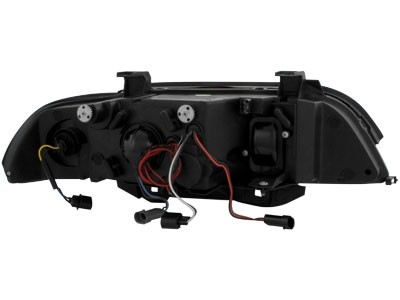 Faros BMW E39 Angel Eyes negro