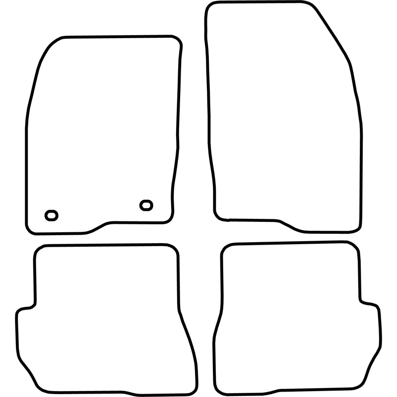 Automatten Mazda 2 05-