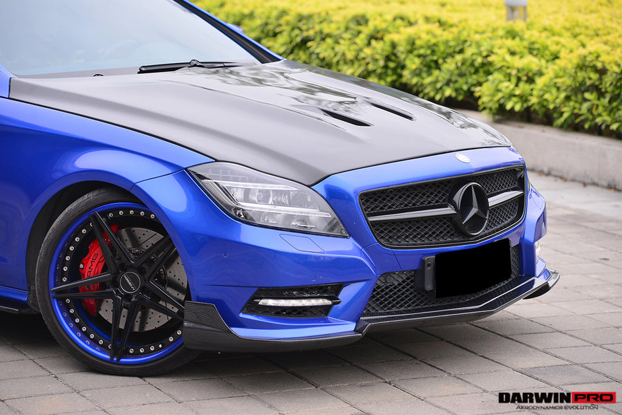 Mercedes Benz CLS Class W218 BKSS Style Carbon Voorspoiler 2011-2014