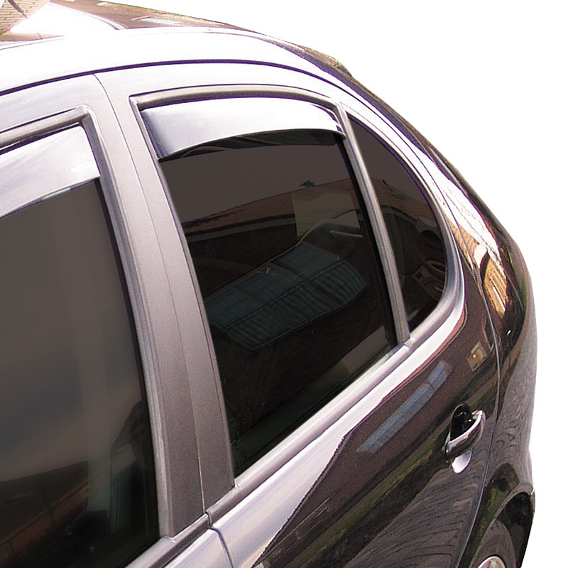 Zijwindschermen Master Dark (achter)  Renault Talisman Grandtour 2016-