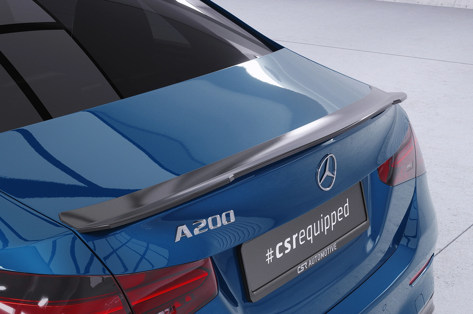 Achterspoiler Mercedes-Benz A-Klasse V177 Limousine (11/2018–) Glans Zwart – CSR Automotive