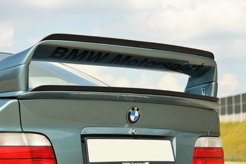 Bodem Spoilerkap BMW M3 E36 GTS Glanzend Zwart