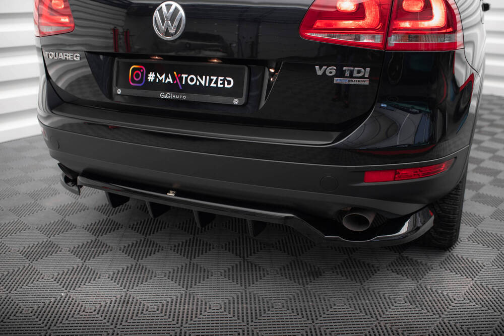 Diffuser Volkswagen Touareg Maxton Glans Zwart