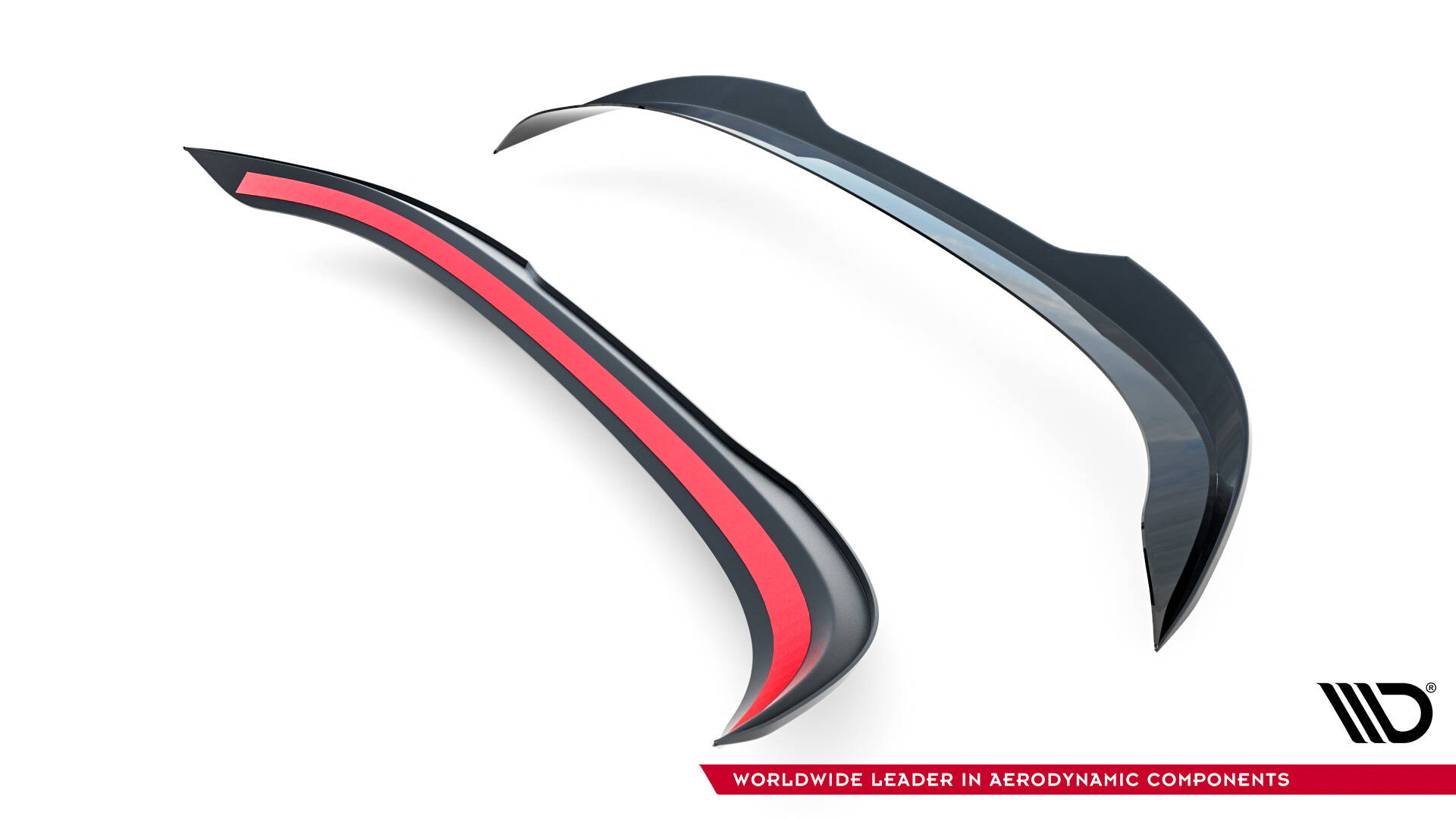 Bodykit V.2 Volkswagen Golf 8 GTI Clubsport Maxton Glanzend Zwart