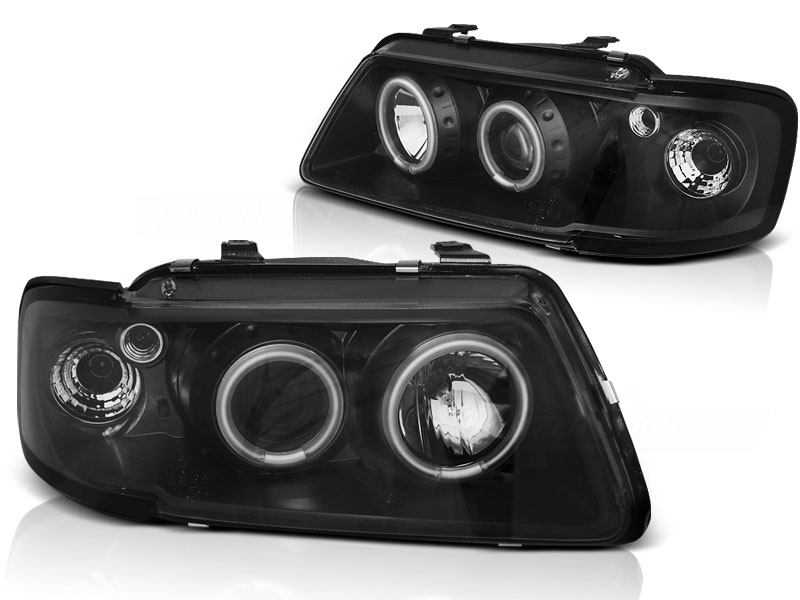 Faros Audi A3 8L Angel Eyes Ice CCFL