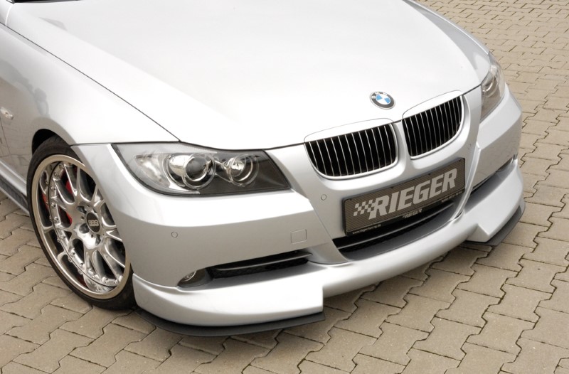 Spoilerzwaard Carbon voor Voorspoilerlip BMW E90 Niet m-techniek