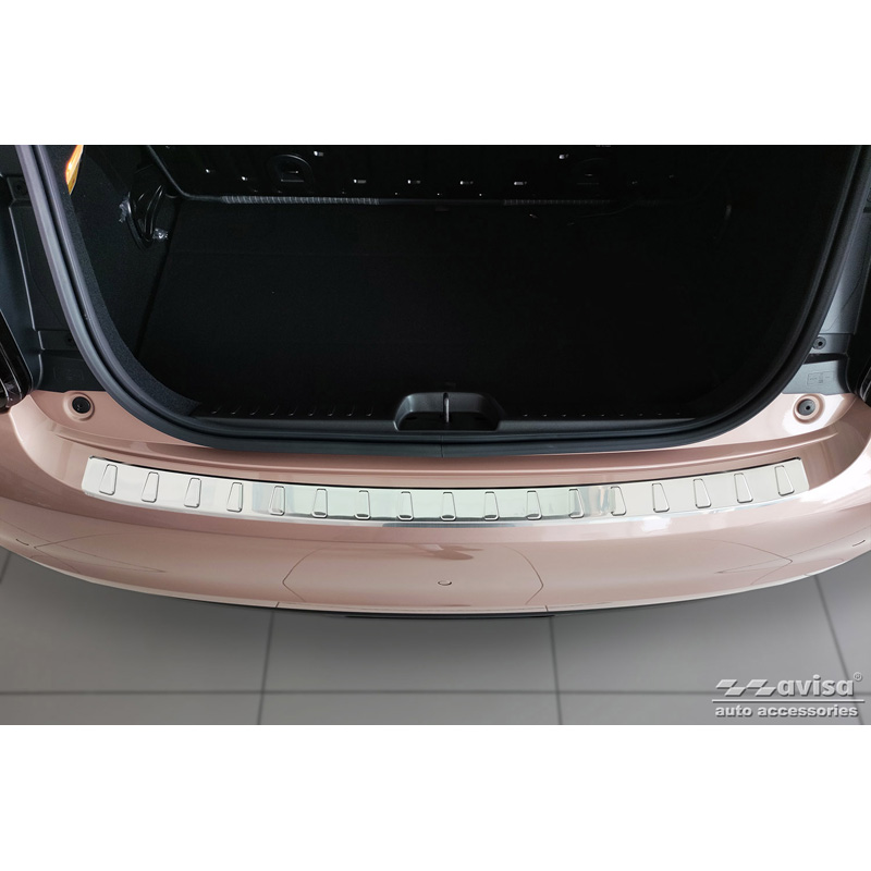 RVS Achterbumperprotector  Fiat 500e Berlina, 3+1 & Cabrio 2020- 'Ribs'