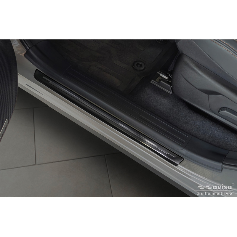 Avisa Zwart RVS Instaplijsten  Subaru Forester (SL) 2024- - 4-delig