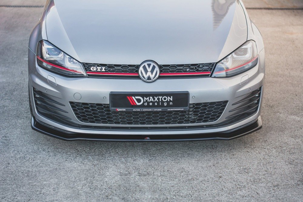 Voorspoiler VW Golf 7 GTI Glans Zwart