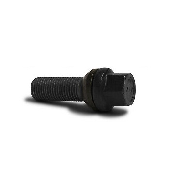 Wielbout M15x1,25 bol SW17 L48 Zwart