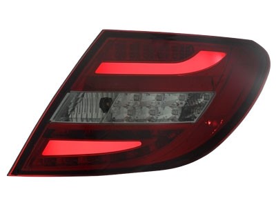 Taillights Mercedes-Benz C-Klasse Typ W204 lim. red/Smoke