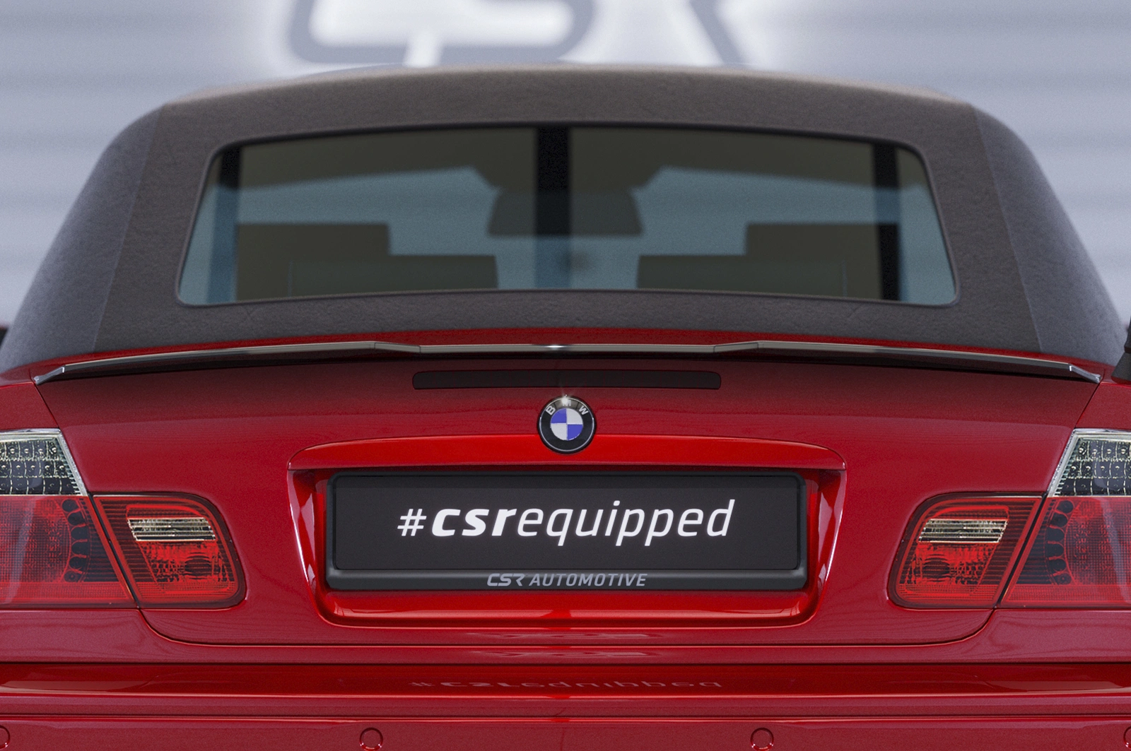 Achterspoiler BMW 3er E46 Coupé / Cabrio 1998–2007 – CSR Automotive – Glans Zwart
