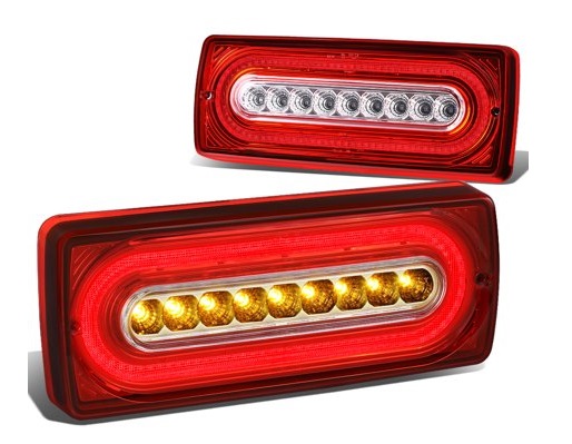 Headlights Mercedes Benz G-Klasse W463 black 92-06