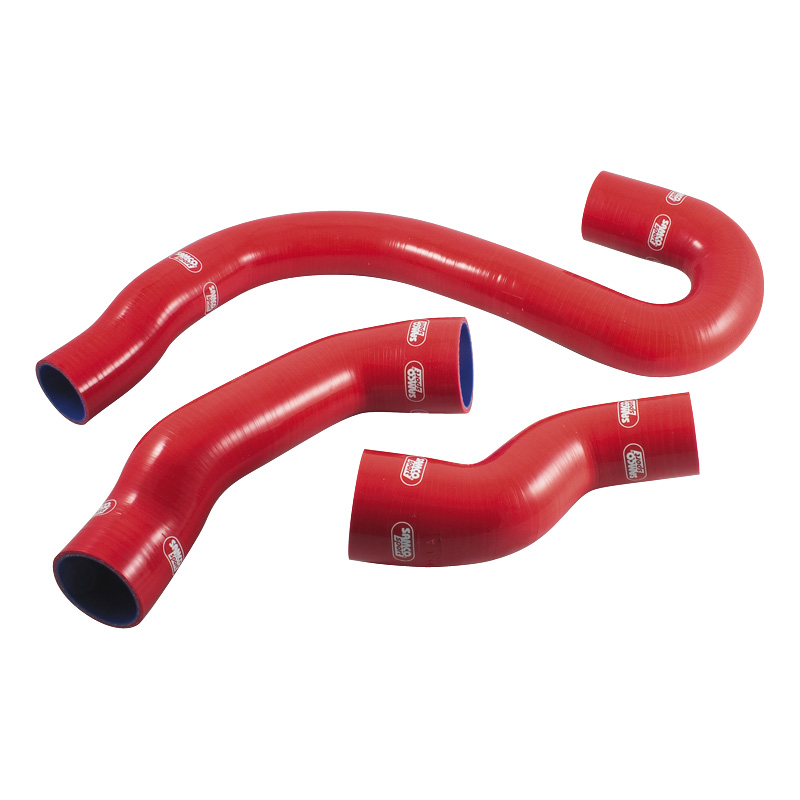 Samco Slangen Kit  Opel Astra H 3/5-deurs 2.0T OPC 240pk 2005- - 3-delig - Turbo - Blauw