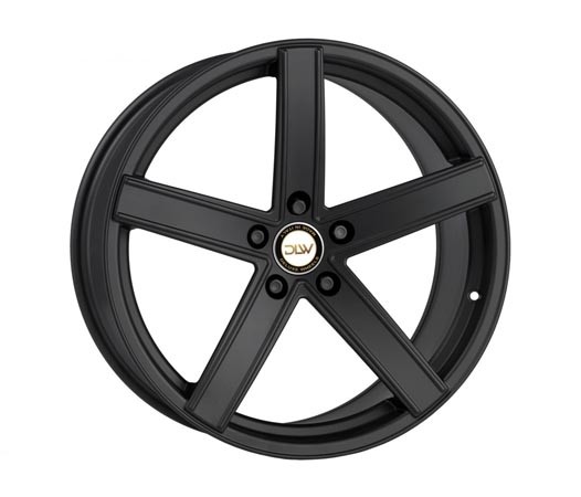 Deluxe Uros K Black Matt 9x20 5x112 ET25 Velgen