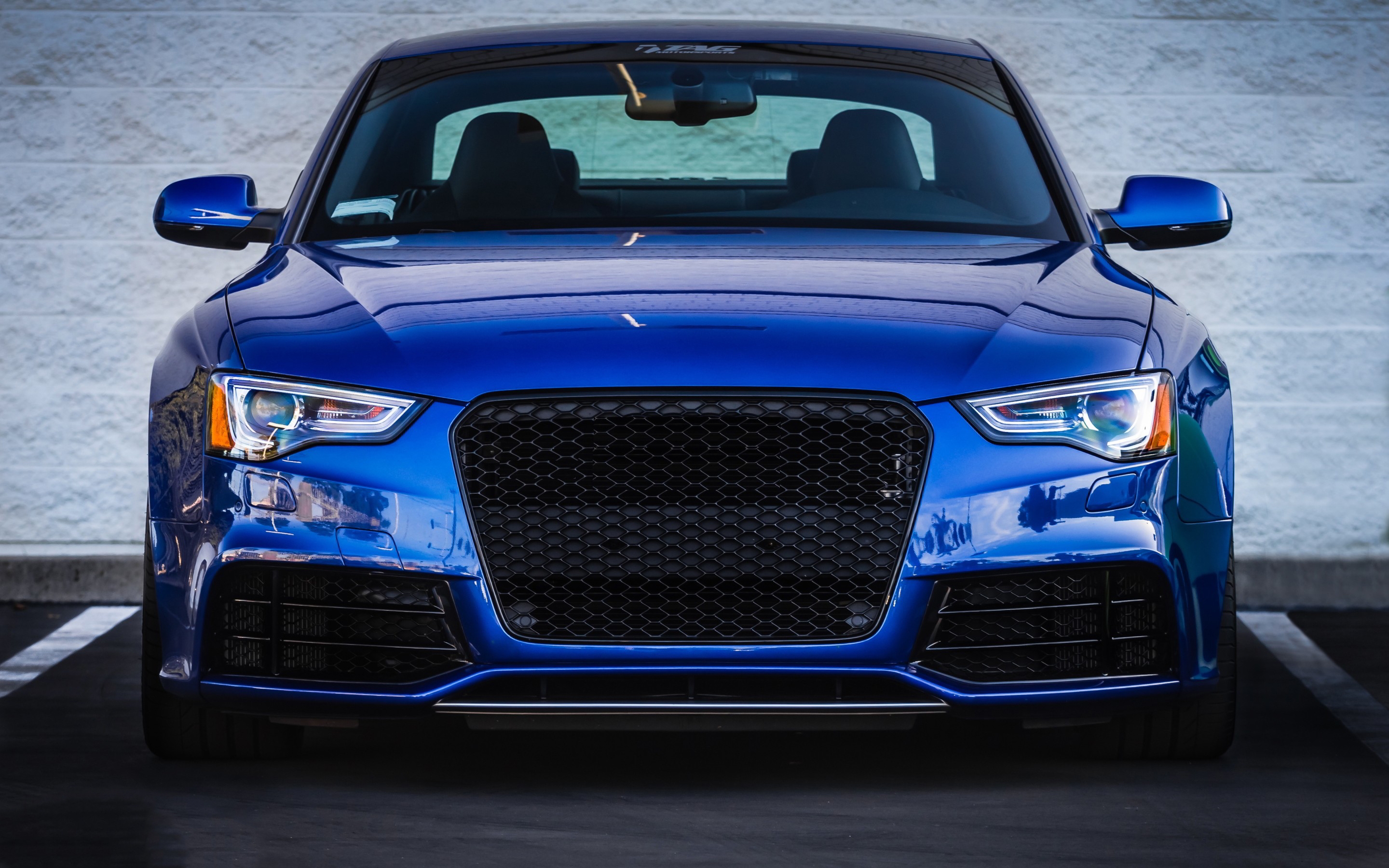 Voorspoiler Vario-X3 Audi A5 -2011 PU