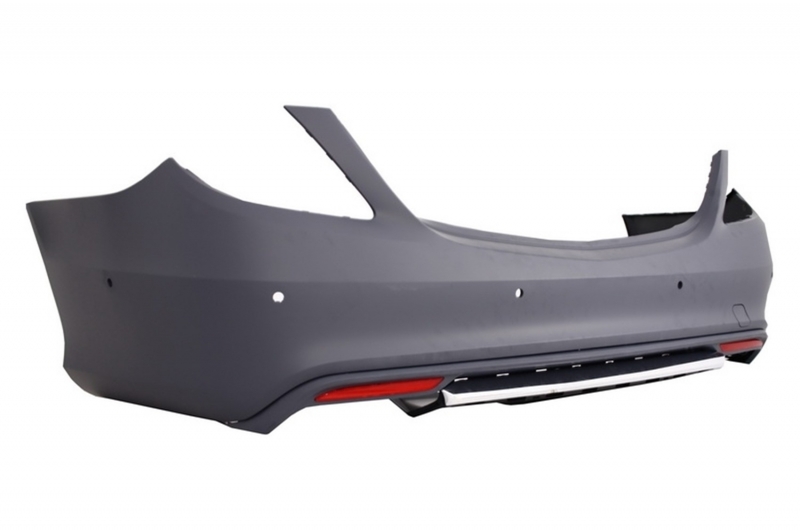Bodykit Bumper set W222 S63 AMG look lang Zwart