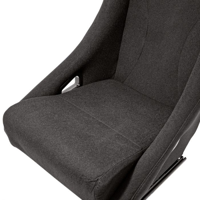 Sportstoel 'BH' - Zwart - Vaste rugleuning - incl. sledes