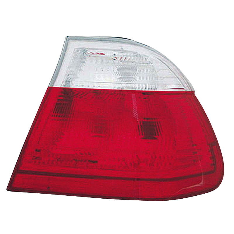 Set Achterlichten  BMW 3 Serie E46 Sedan 1998-2001 - Rood/Helder