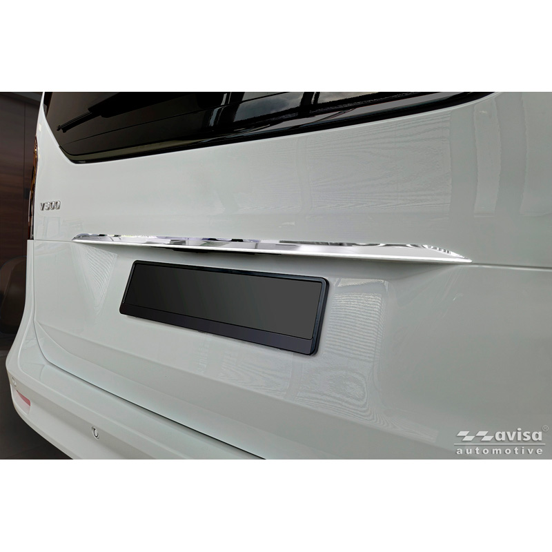 Avisa Chroom RVS Kofferbak Sierlijst  Mercedes V-Klasse (W447) 2014-2019, Facelift 2019-2024 & Facelift 2024-