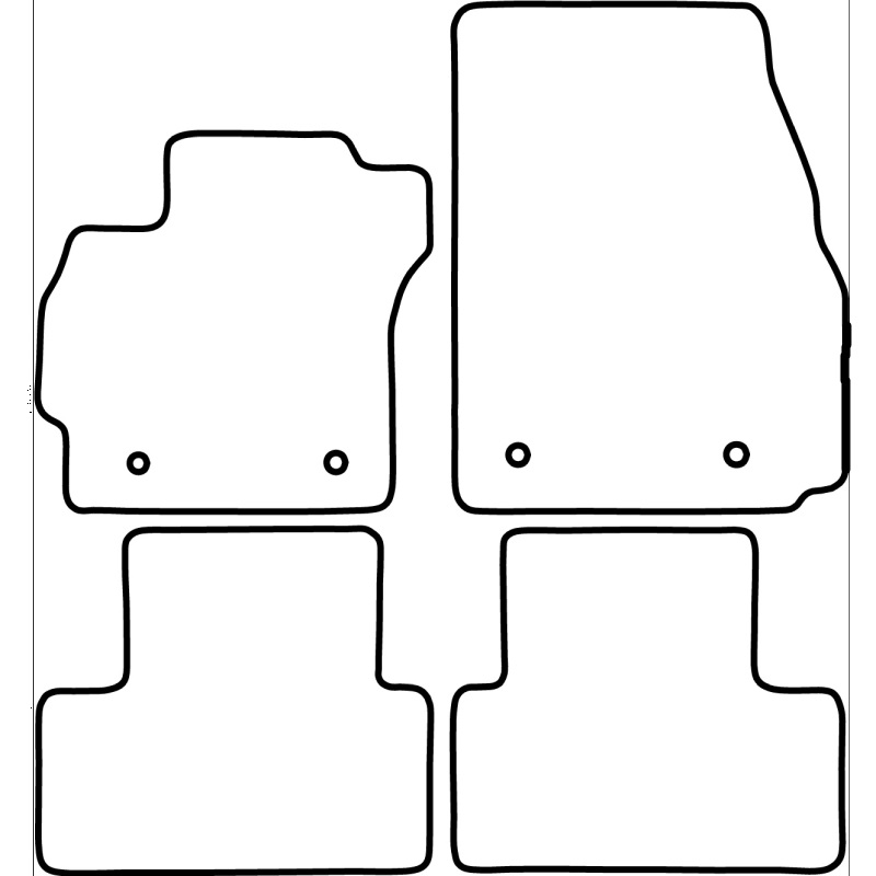 Automatten  Mazda 5 2011-