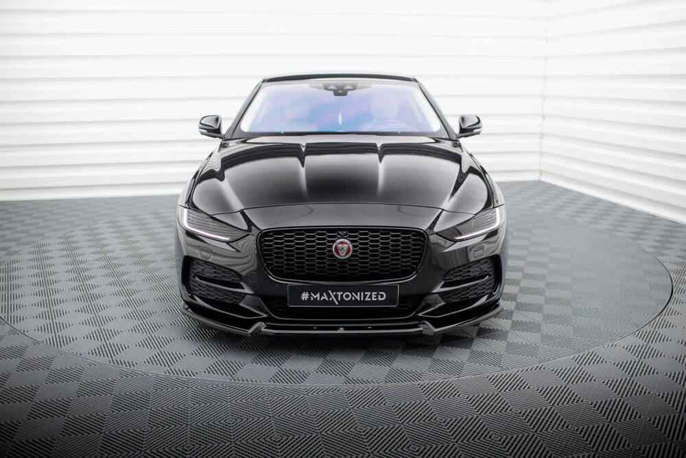Voorspoiler Jaguar XE X760 FL Maxton Glans Zwart V.2
