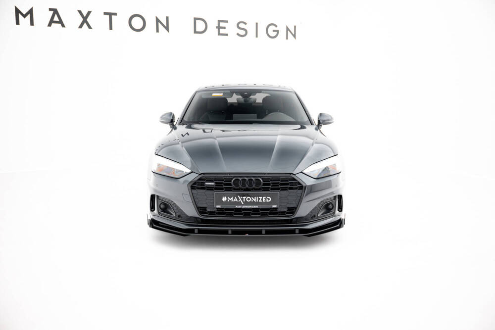 Street Pro Voorspoiler + Flaps Audi A5 F5 Facelift