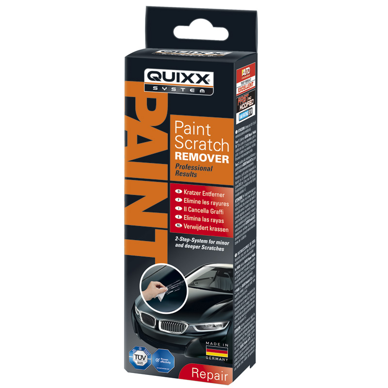 Quixx Scratch Remover / Krasverwijderaar (25g polish/25g finish/2 doekjes/4 schuurpapier)