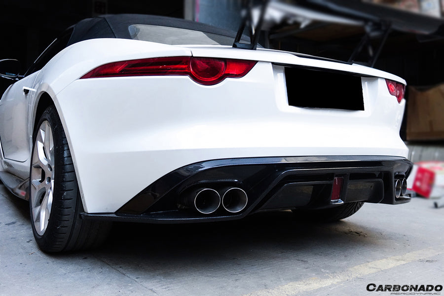 Jaguar F-Type Coupe/Convertible BS Style Carbon Diffuser 2013-2017