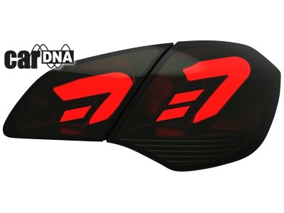 Taillights led Opel Astra J 09 black/Smoke