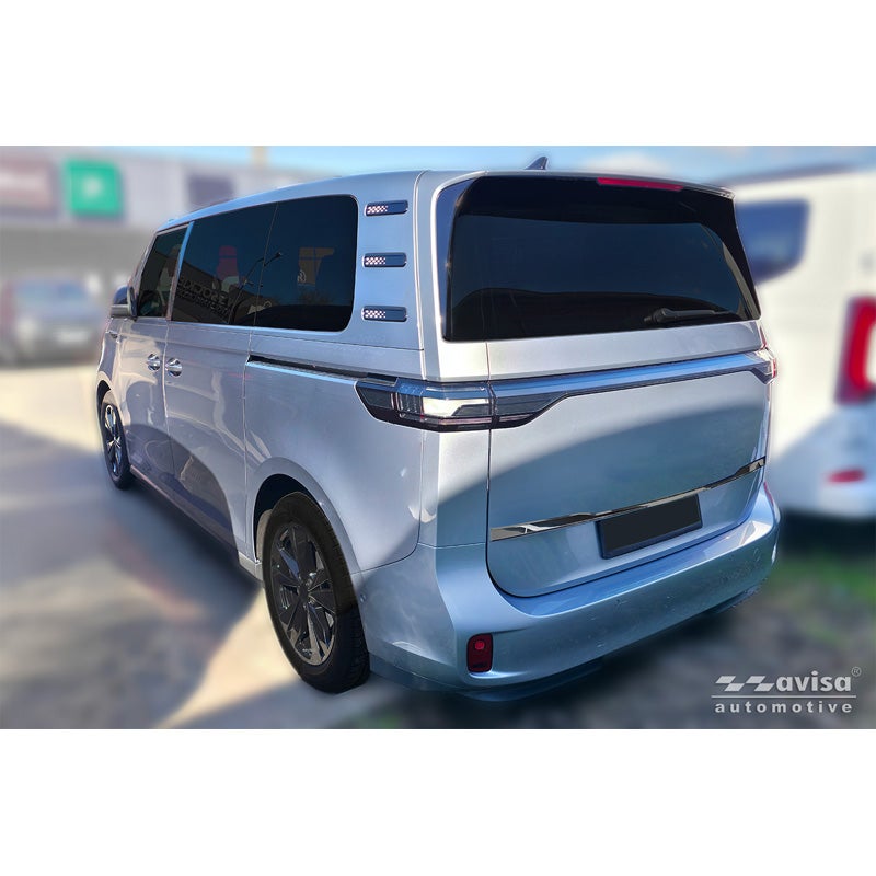 Avisa Zwart Chroom RVS Kofferbak Sierlijst  Volkswagen ID.Buzz 2022- (met achterklep)