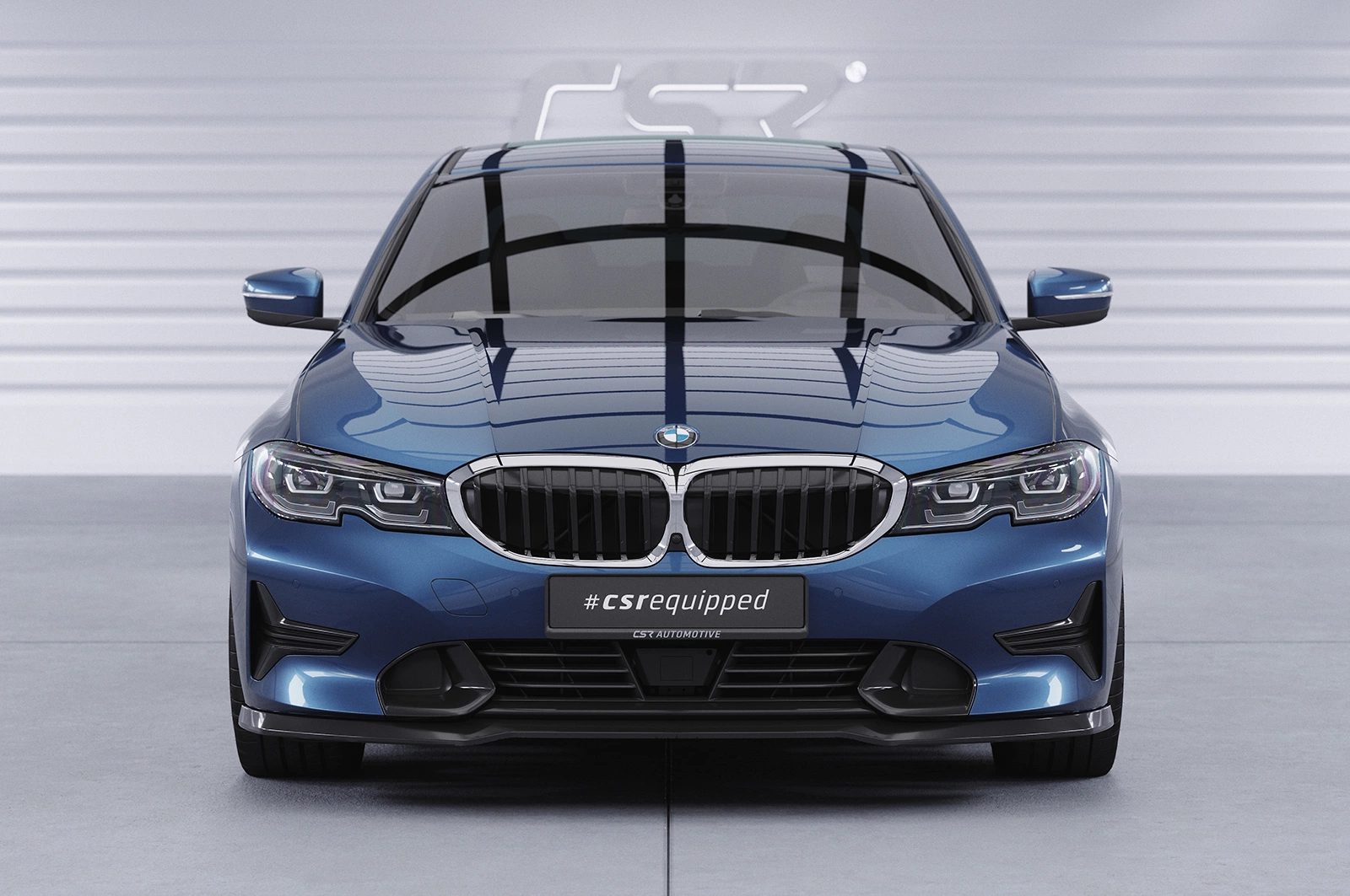 Voorspoiler BMW 3er (G20/G21) Limousine en Touring Glans Zwart – CSR Automotive