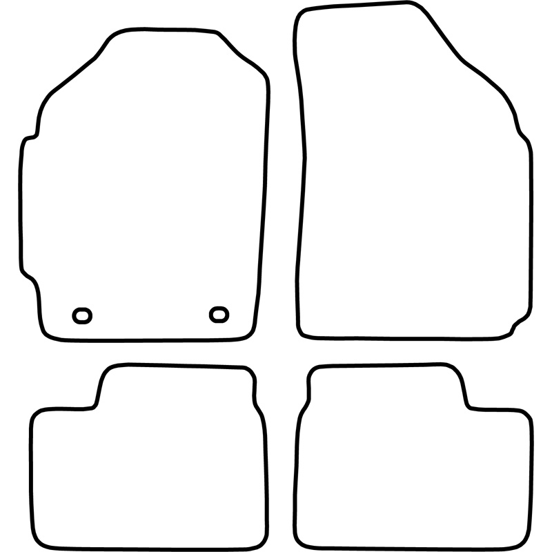 Automatten Daewoo Matiz 98-