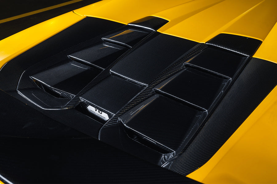 Lamborghini Huracan EVO 4WD OD Style Dry Carbon Motorkap 2019-2022