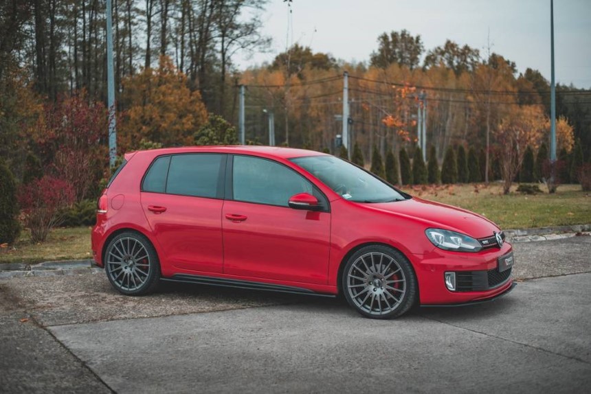 Race Zijskirts VW Golf 6 GTI Maxton Design duurzaam