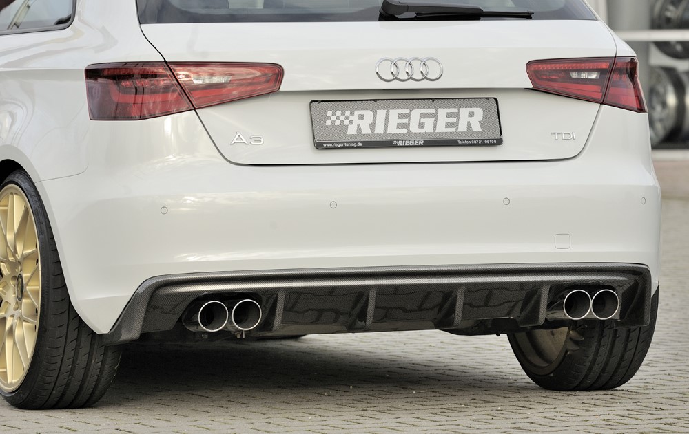 Rieger Achteraanzet Audi A3 8V 2012- Duplex