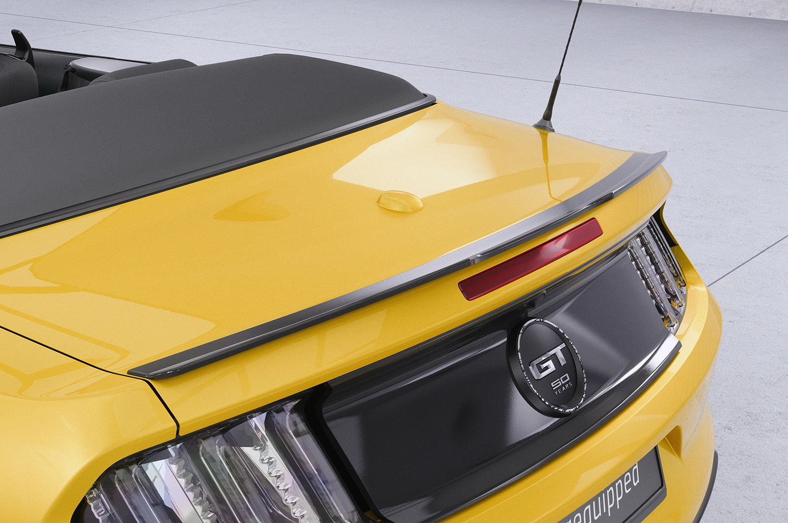 Achterspoiler Ford Mustang VI (2014–2023) Glans Zwart – CSR Automotive