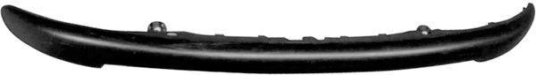 VoorBumper lijst Peugeot 206 98->> ZWART
