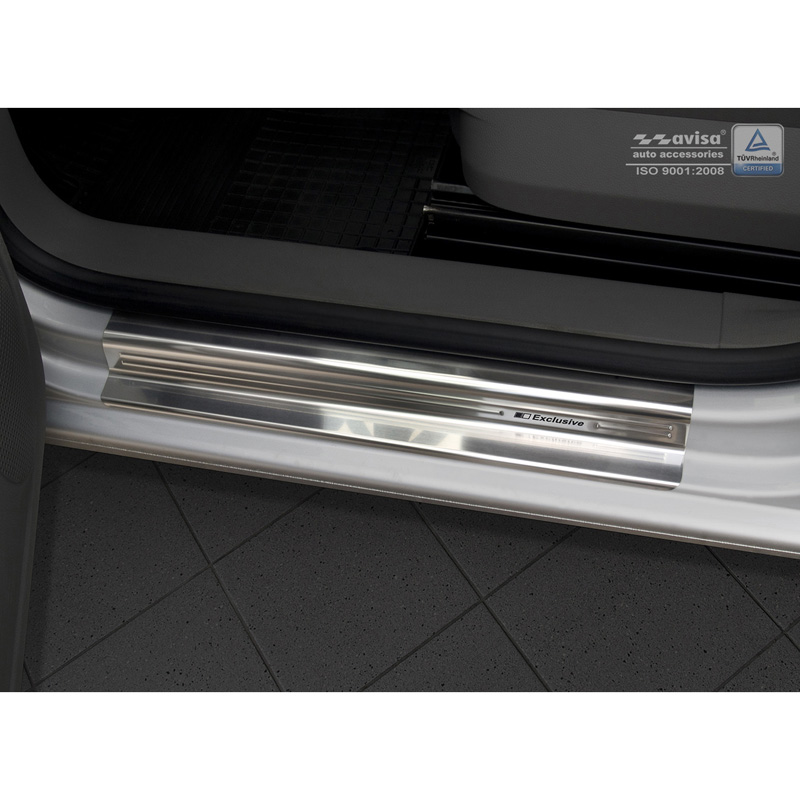 Instaplijsten VW CADDY "EXCLUSIVE" print, relief lijnen 2 pcs in