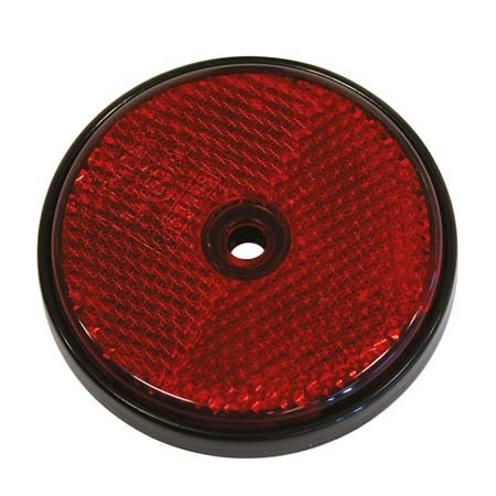 Reflector rond 70mm rood bulk