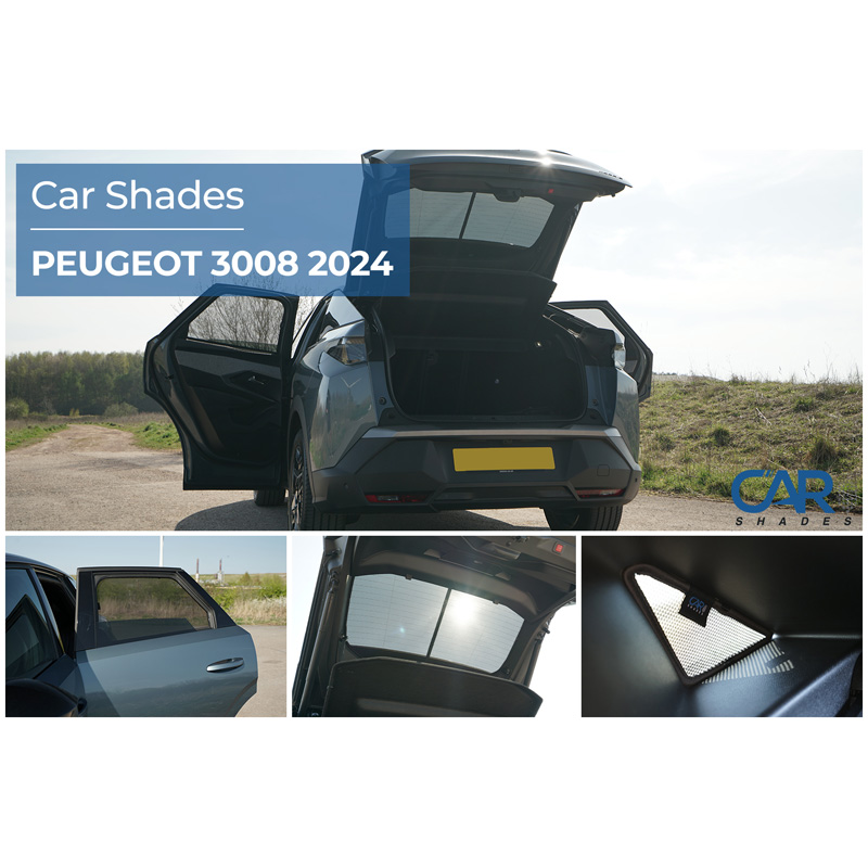 Set Car Shades  Peugeot 3008 III 2024- (6-delig)