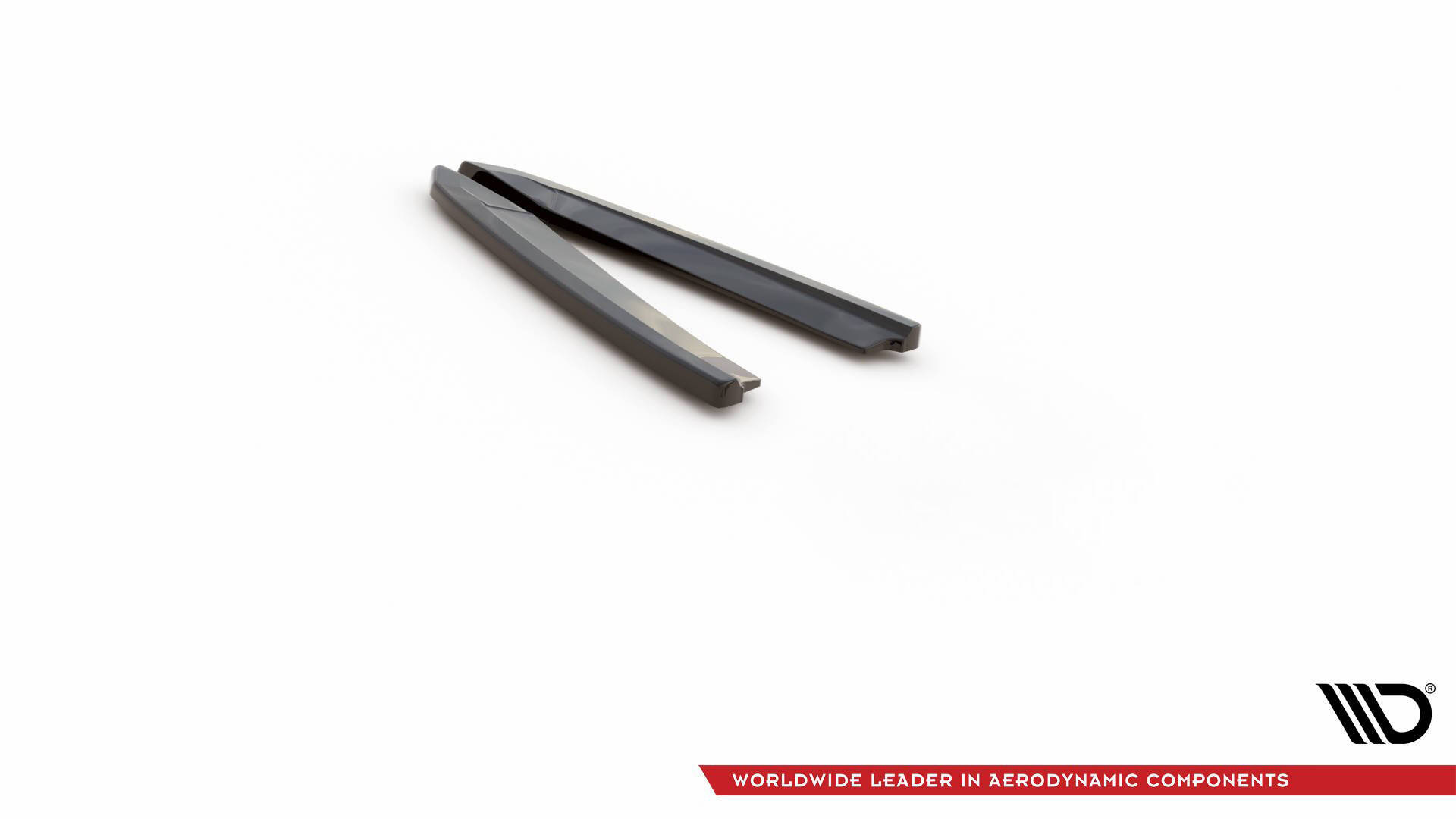 Achterzij Spoilers V.1 Skoda Octavia RS Liftback MK4 / MK4 Facelift Maxton Glanzend zwart