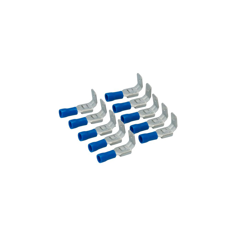 Carpoint Vlakstekker Tab 562 Blauw Blister 10-stuks