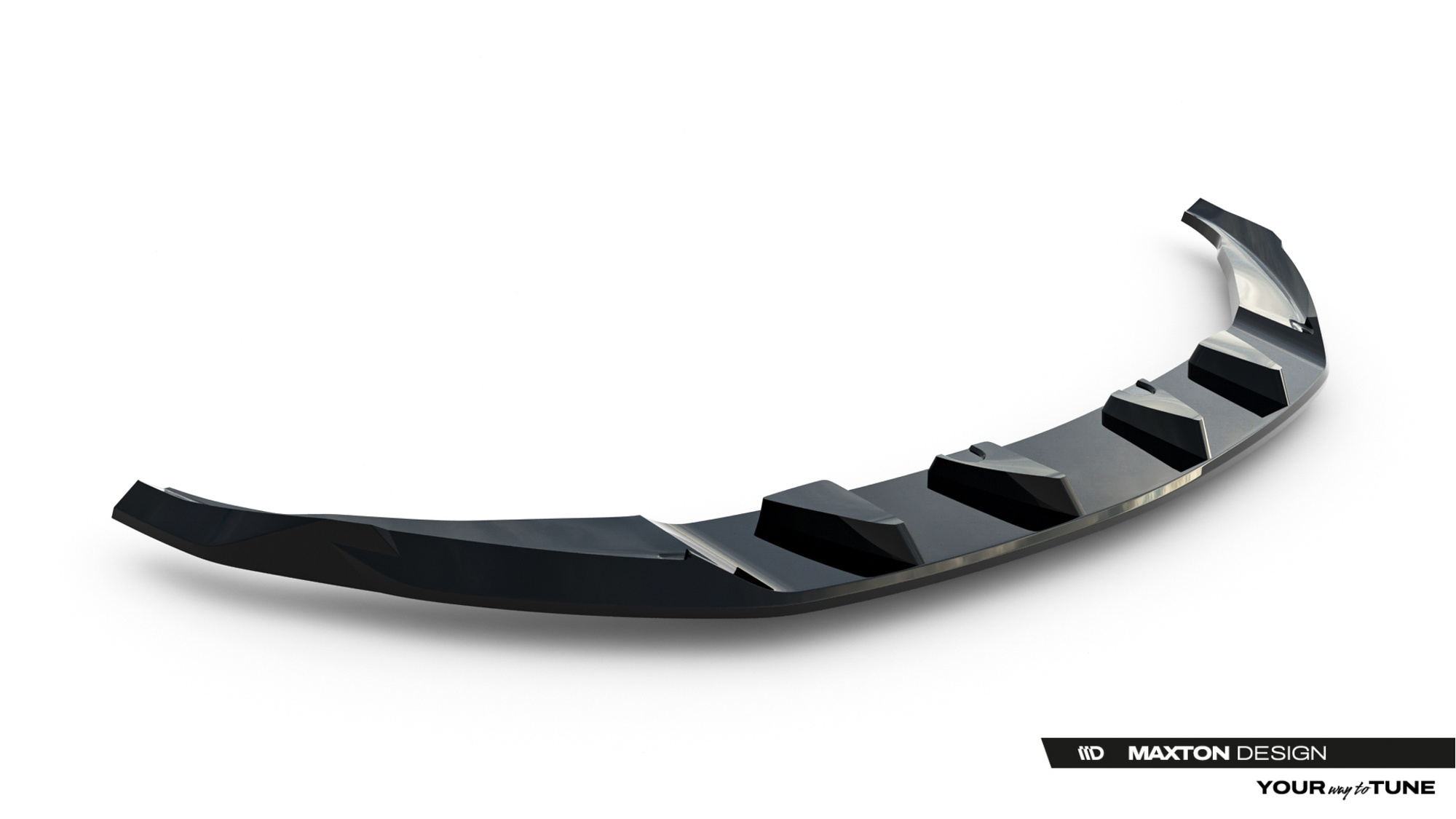 Voorspoiler BYD Seal Mk1 – Maxton Design Glans Zwart