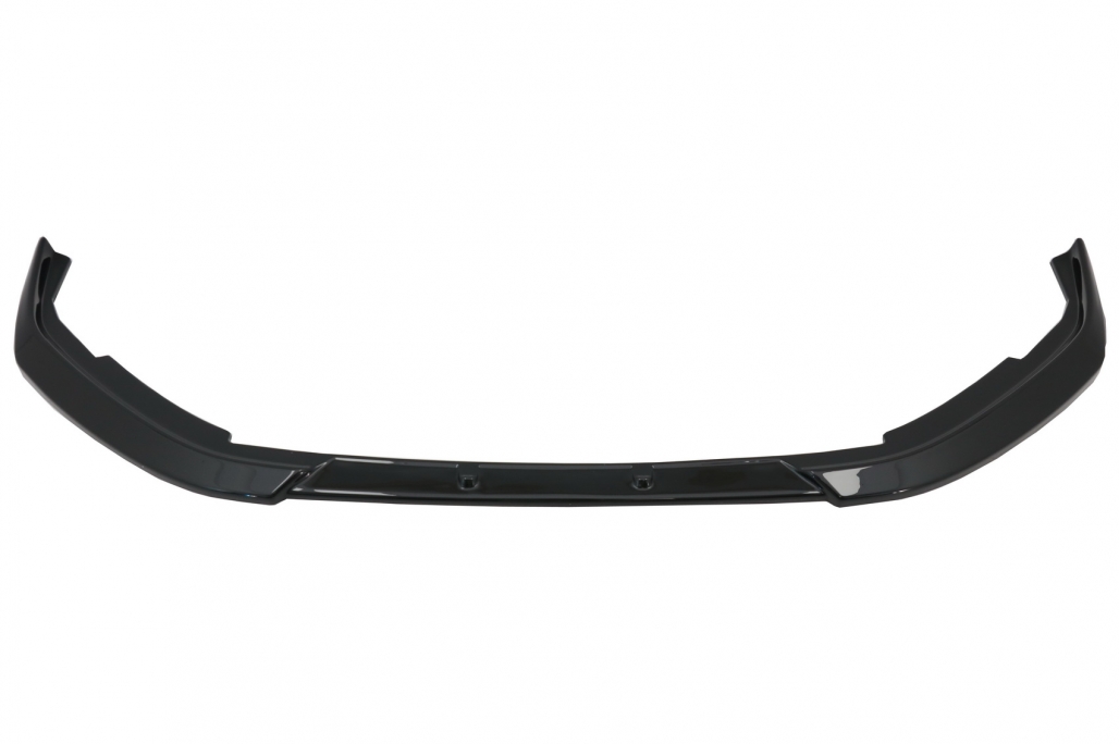 Voorspoiler Peugeot 208 Mk2 (2020-Up) Glans Zwart