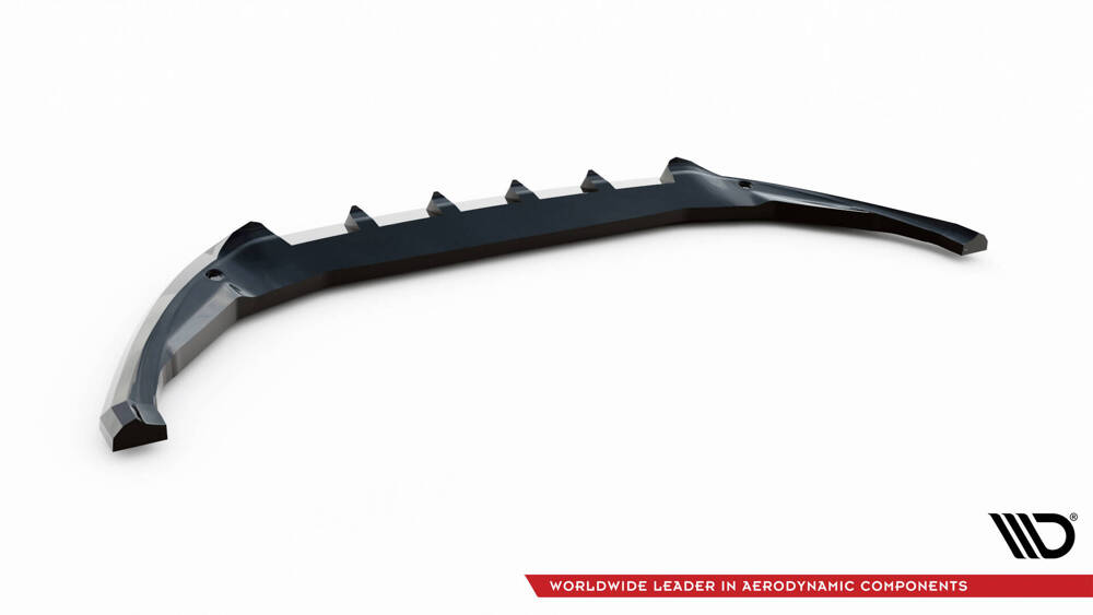 Voorspoiler Ford Transit Courier MK1 Glans Zwart