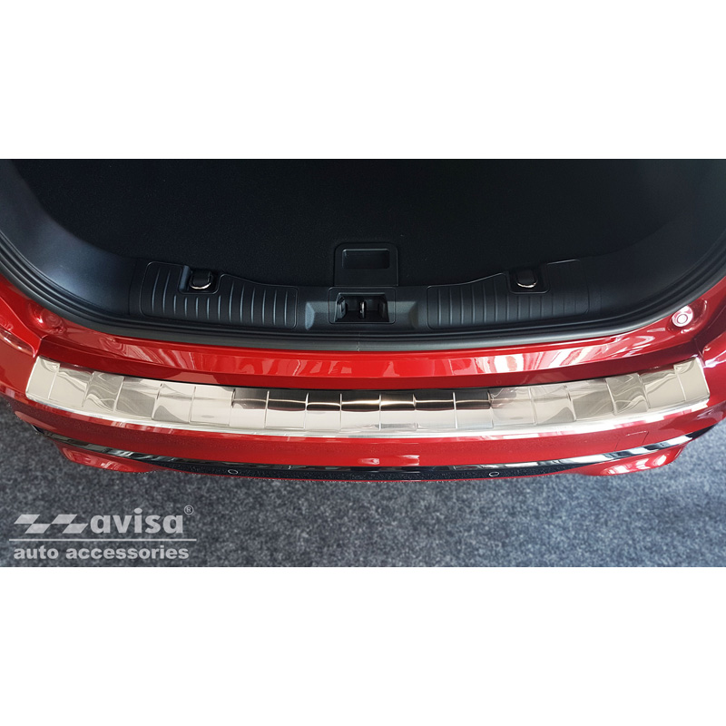 RVS Achterbumperprotector  Ford Kuga III ST-Line/Vignale/Hybrid ST-Line 2019-2024 & FL 2024- 'Ribs'