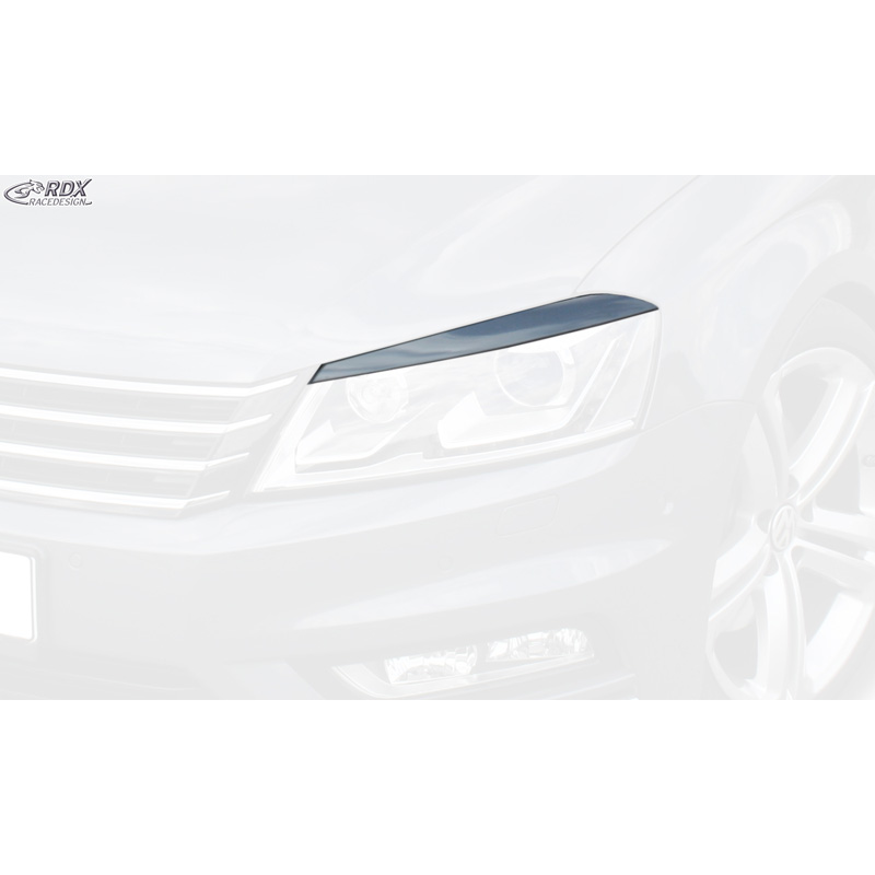 Koplampspoilers  Volkswagen Passat 3C Facelift 2011-2014 (ABS)